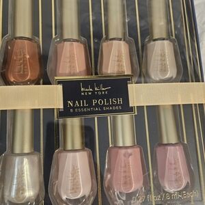 NEW Nicole Miller New York Nail Polish Set - 8 Essential Shades